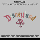 Mickeyland Embroidery