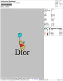 Dior Pooh Embroidery