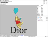 Dior Pooh Embroidery