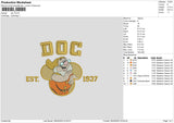 Doc Embroidery File 6 sizes