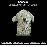 Dog 3003 Embroidery