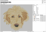 Dog Head V3 Embroidery