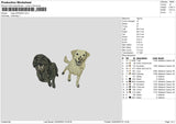Dogs 0304 Embroidery