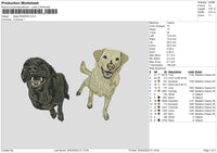 Dogs 0304 Embroidery