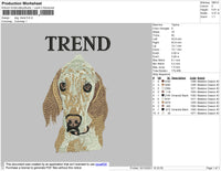 Dog Trend Embroidery