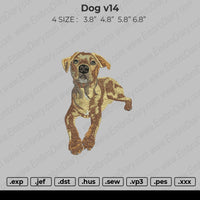 Dog v14 Embroidery