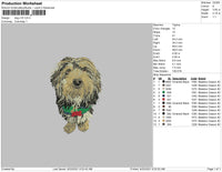 Dog v16 Embroidery