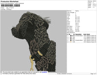 Dog V17 Embroidery