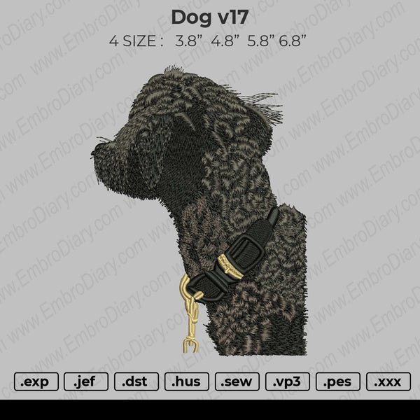 Dog V17 Embroidery