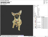 Dog V18 embroidery