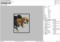 Dog V27 Embroidery