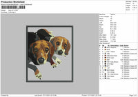 Dog V27 Embroidery