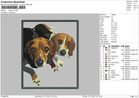 Dog V27 Embroidery
