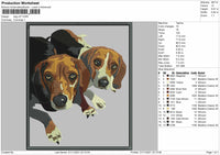 Dog V27 Embroidery