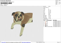 Dog v68 Embroidery