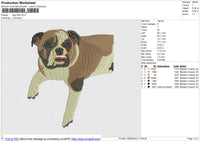 Dog v68 Embroidery