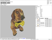 Dog V9 Embroidery