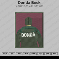 Donda Beck Embroidery