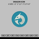 Dragon Icon Embroidery