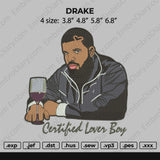 Drake 02 Embroidery