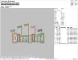 Disneyland Embroidery