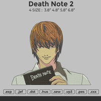 Death Note Embroidery