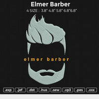 Elmer Barber Embroidery