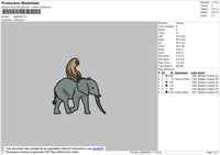 Elephant Embroidery
