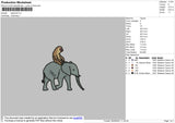 Elephant Embroidery