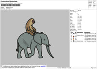 Elephant Embroidery