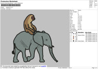 Elephant Embroidery