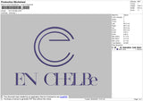 en chelbe Embroidery