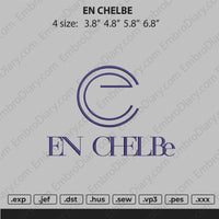 en chelbe Embroidery