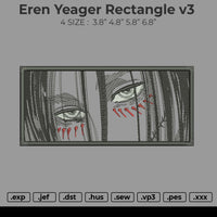 Eren Yeager Rectangle V3