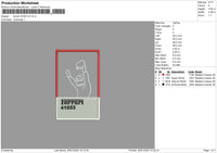 Ferrari Book Embroidery File 6 sizes