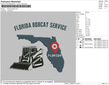 Florida Bobcat Embroidery