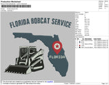 Florida Bobcat Embroidery