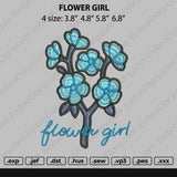 Flower Girl Embroidery