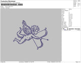 Flying Cupids Embroidery