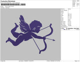 Flying Cupids v2 Embroidery
