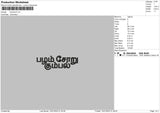 Font Tamil Embroidery File 6 sizes