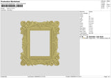 Frame V2 Embroidery File 6 sizes