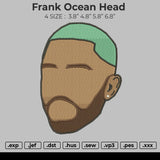 Frank Ocean Head Embroidery