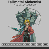 Fullmetal Alchemist v2 Embroidery