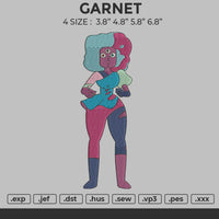 Garnet Embroidery Embroidery