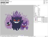 Ghost 002 Embroidery