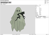 Ghost Hugs Embroidery File 6 sizes