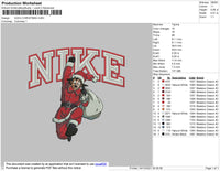 Goku Christmas Embroidery