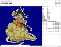 Goku V5 Embroidery