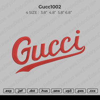 Gucci 002 Embroidery